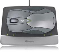 WED mouse and charging station