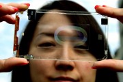 Taiwan firm unveils prototype of transparent cellphone