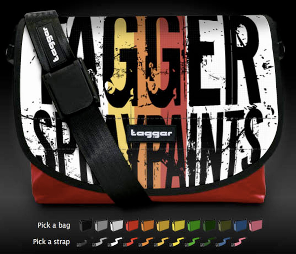 Tagger Custom Messenger Bags