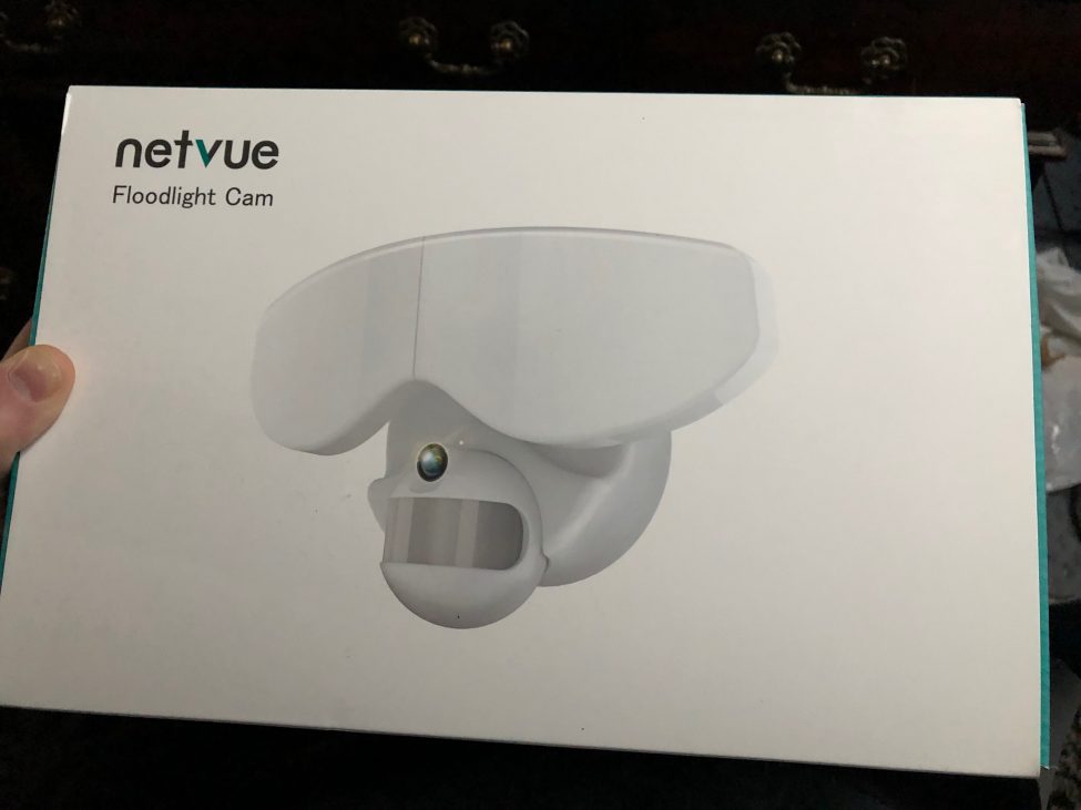 Netvue Smart LED Floodlight Camera, IoT, Home Security, ring, nest, amazon