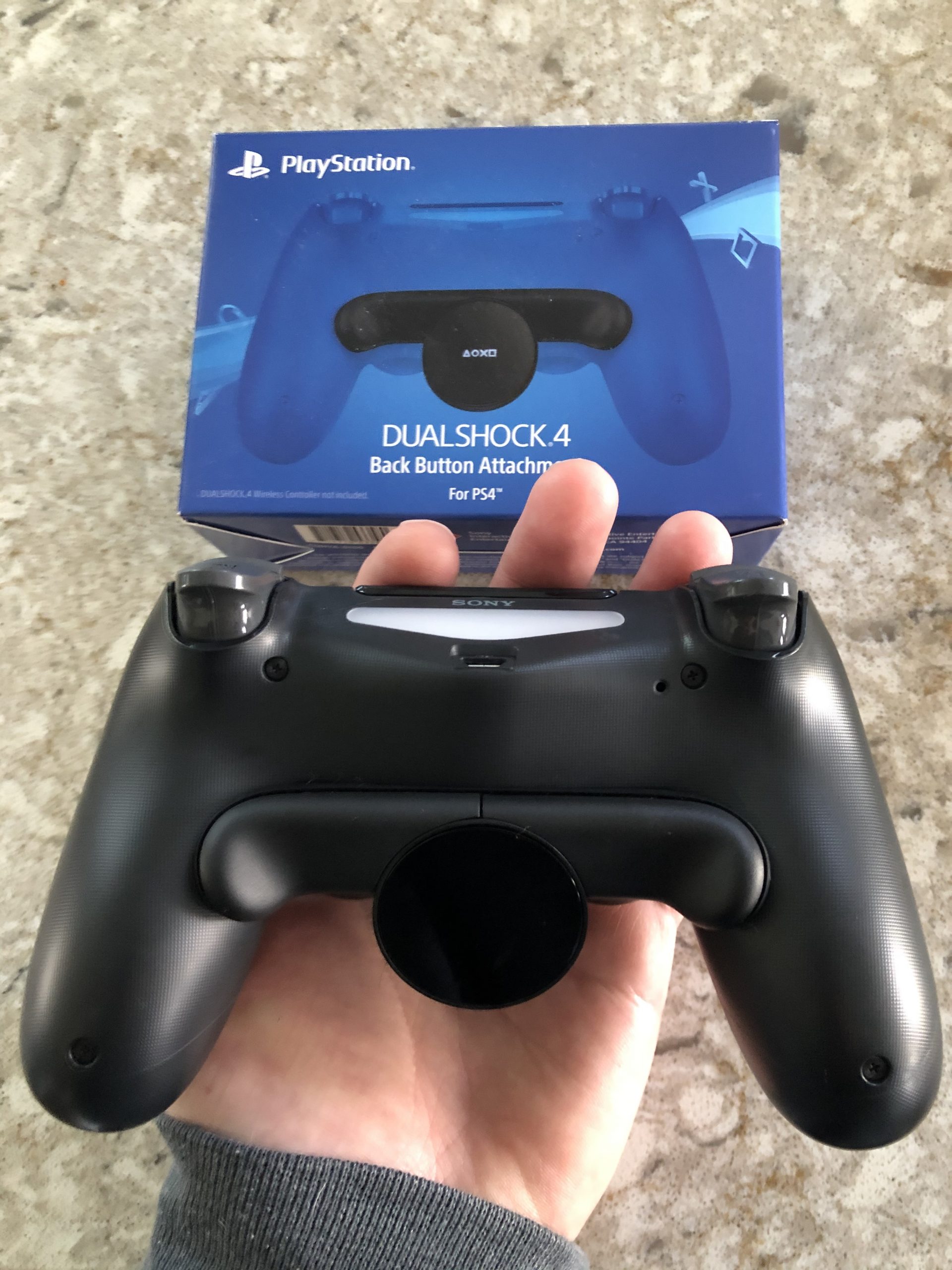 game ps4 back button